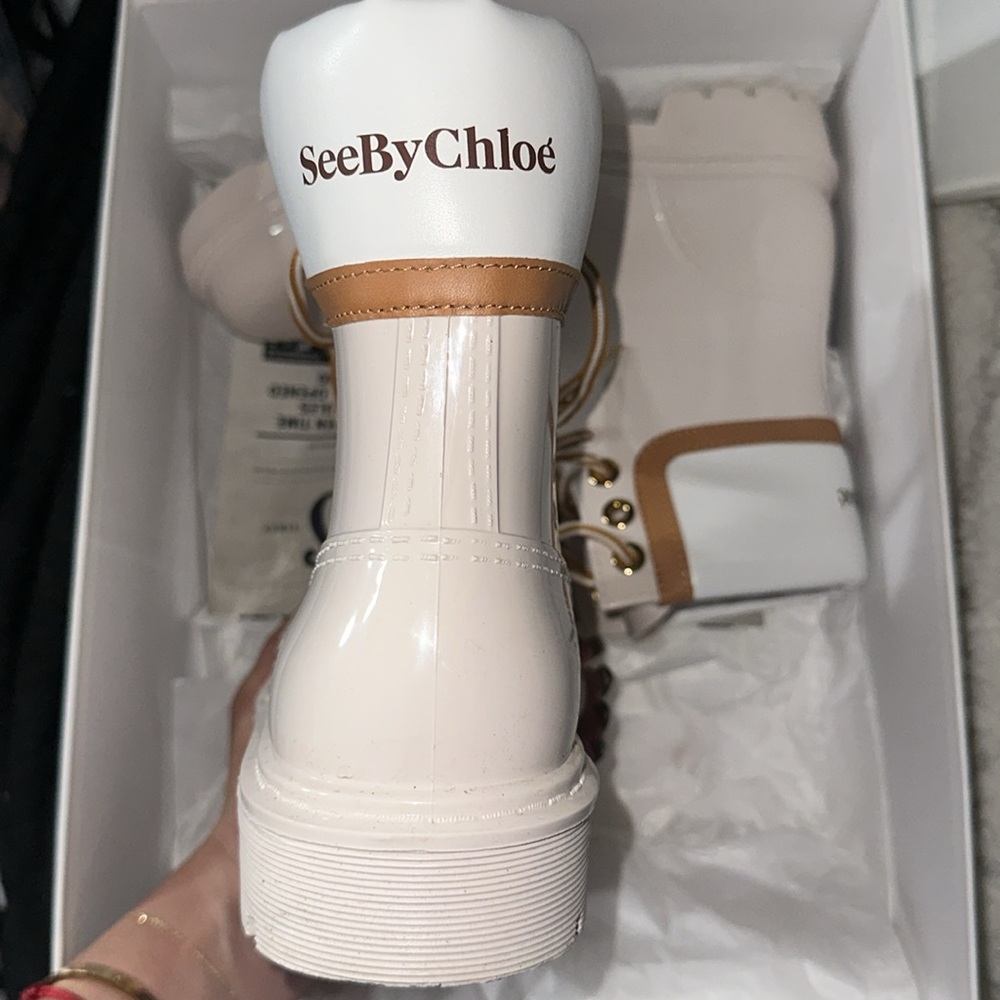 NEW SeeByChloe rain boots - Picture 6 of 9
